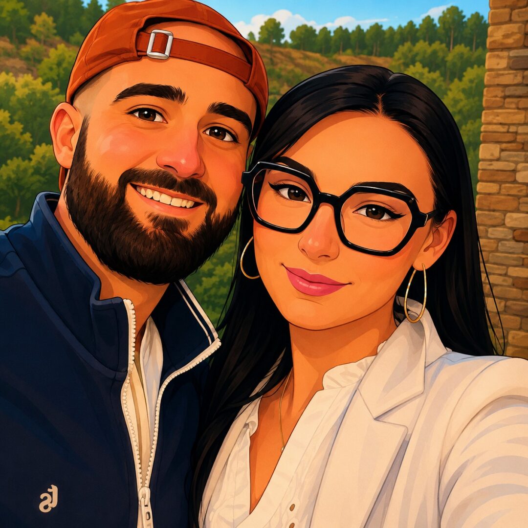 Photo transformee en dessins animes